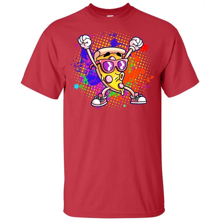 Cool Pizza Splatter Tall T-Shirt