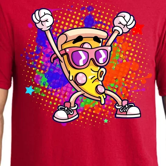 Cool Pizza Splatter Pajama Set