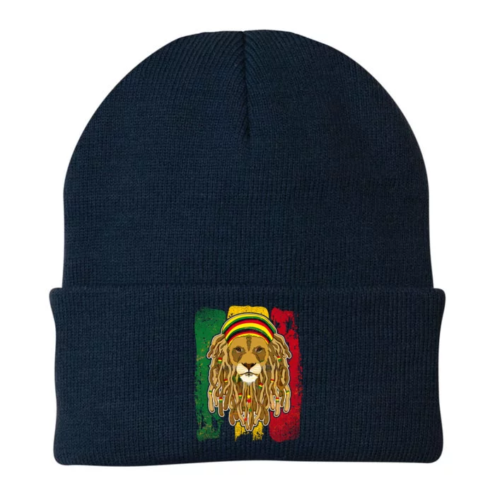 Cool Rasta Lion Knit Cap Winter Beanie