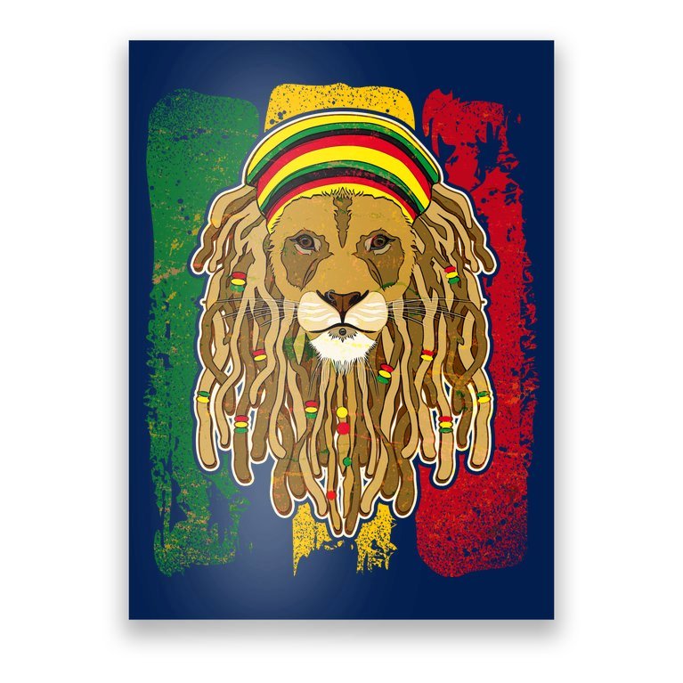 rasta lion outline