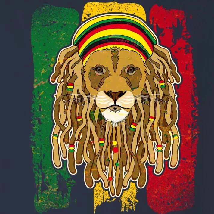 Cool Rasta Lion Toddler Long Sleeve Shirt