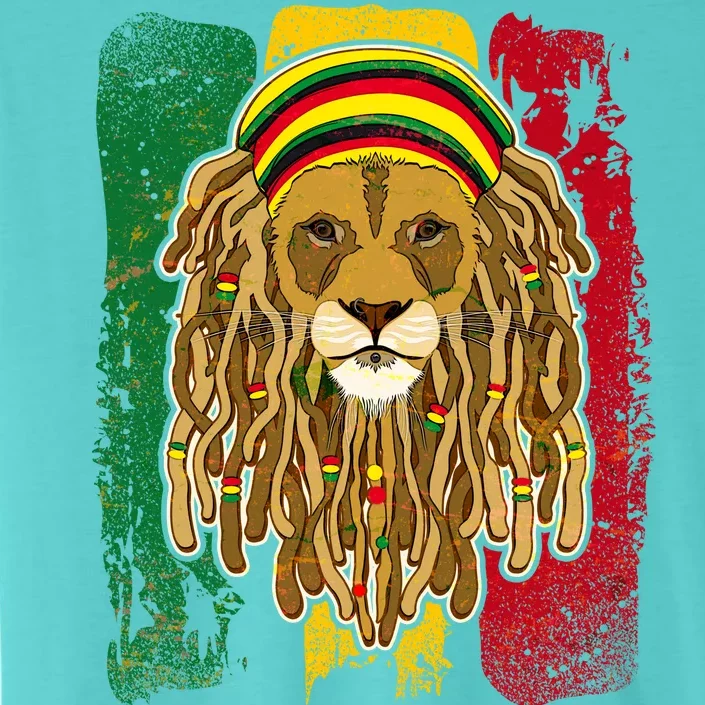 Cool Rasta Lion ChromaSoft Performance T-Shirt