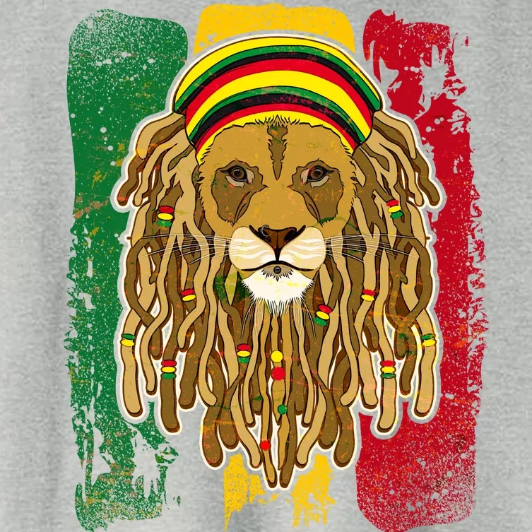 Cool Rasta Lion Women's Crop Top Tee