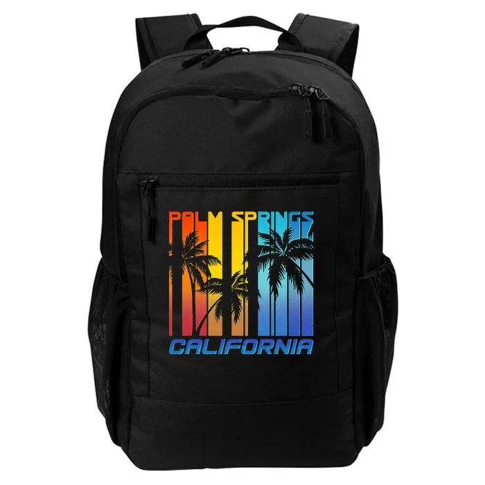 Cool Retro Palm Springs California Daily Commute Backpack