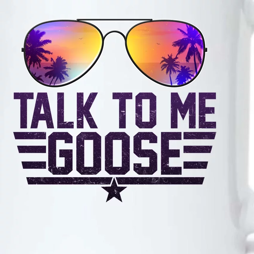 Cool Retro Talk To Me Goose Black Color Changing Mug