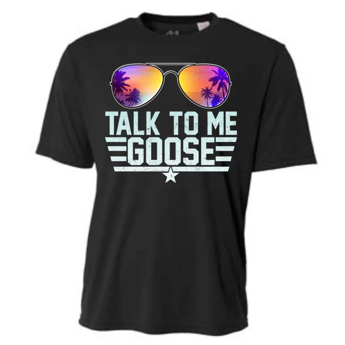 Cool Retro Talk To Me Goose Cooling Performance Crew T-Shirt