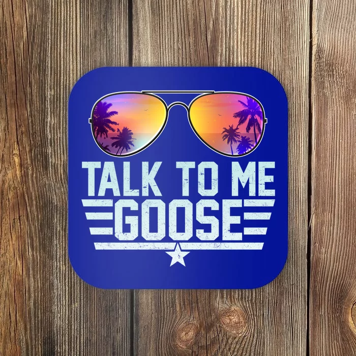Cool Retro Talk To Me Goose Coaster