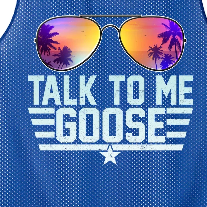 Cool Retro Talk To Me Goose Mesh Reversible Basketball Jersey Tank