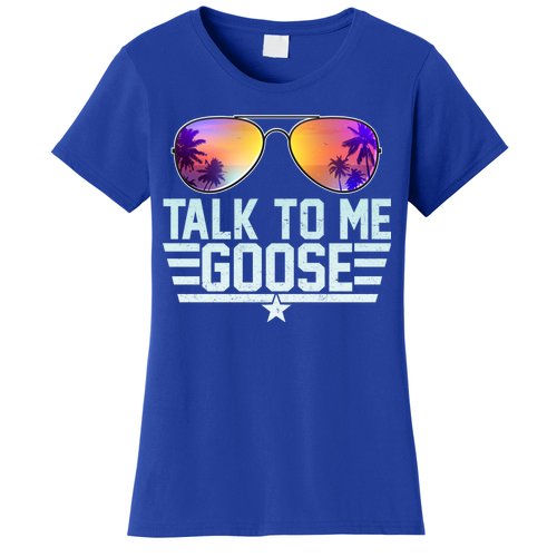 Cool Retro Talk To Me Goose Women's T-Shirt