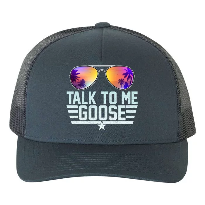 Cool Retro Talk To Me Goose Yupoong Adult 5-Panel Trucker Hat