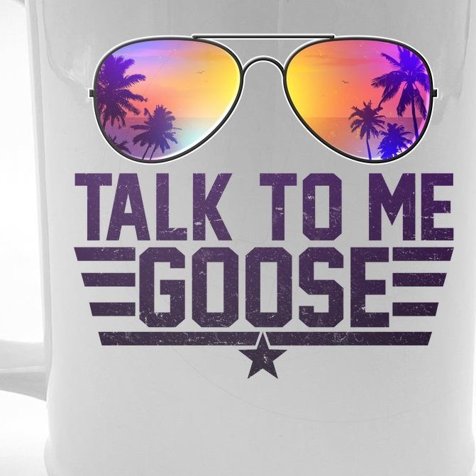 Cool Retro Talk To Me Goose Beer Stein