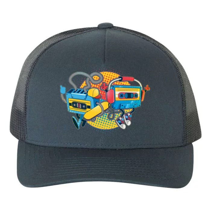 Cool Retro Tapes Yupoong Adult 5-Panel Trucker Hat