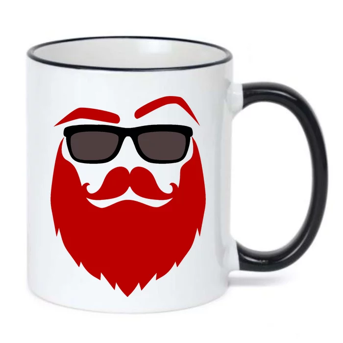 Cool Santa Clause Black Color Changing Mug