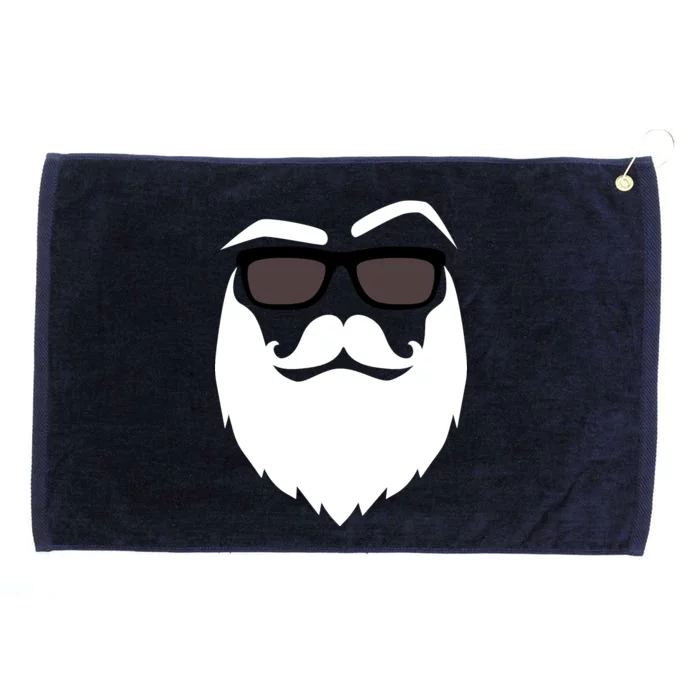 Cool Santa Clause Grommeted Golf Towel