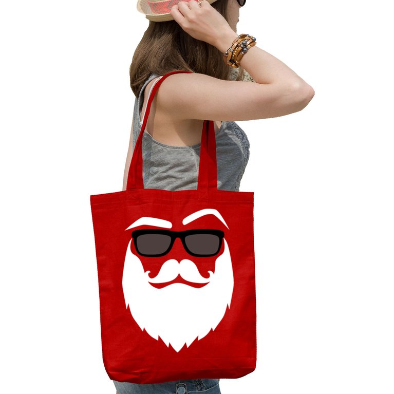 Cool Santa Clause Tote Bag