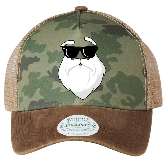 Cool Santa Face Legacy Tie Dye Trucker Hat