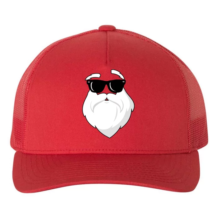 Cool Santa Face Yupoong Adult 5-Panel Trucker Hat