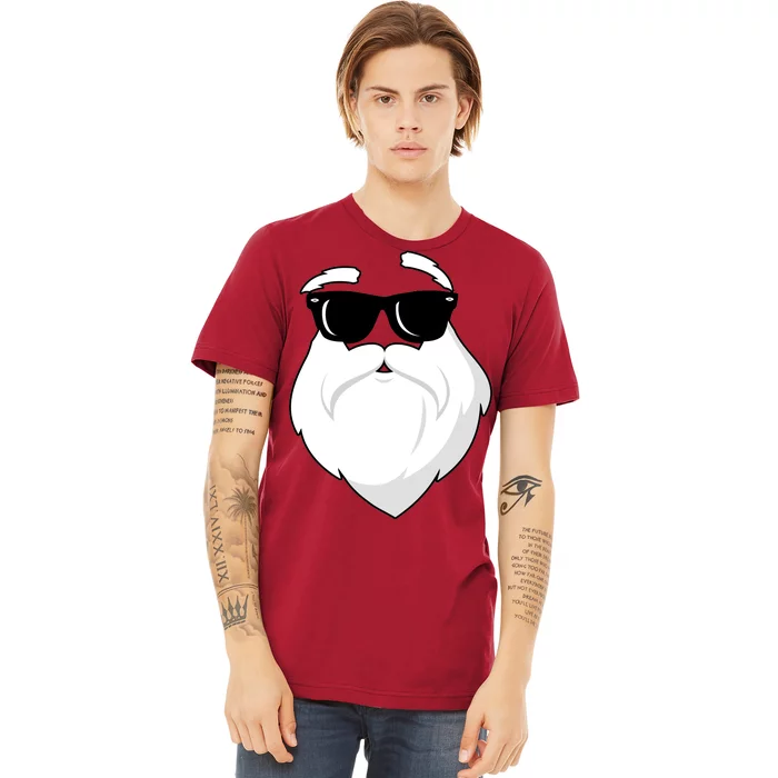 Cool Santa Face Premium T-Shirt