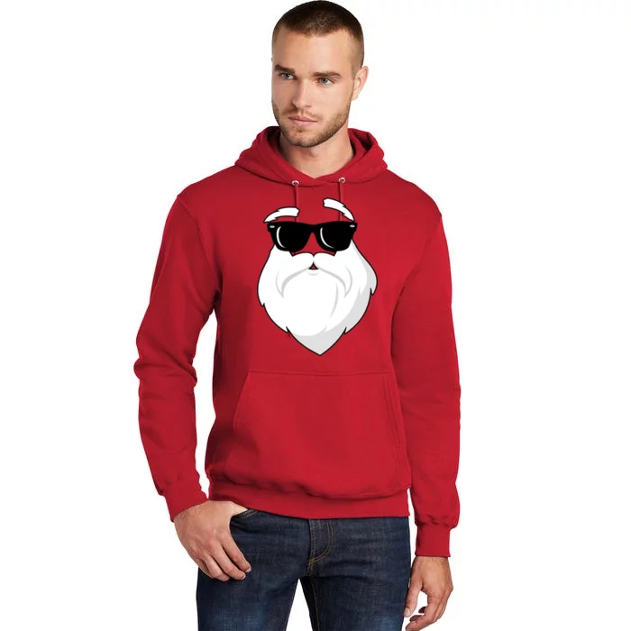 Cool Santa Face Tall Hoodie