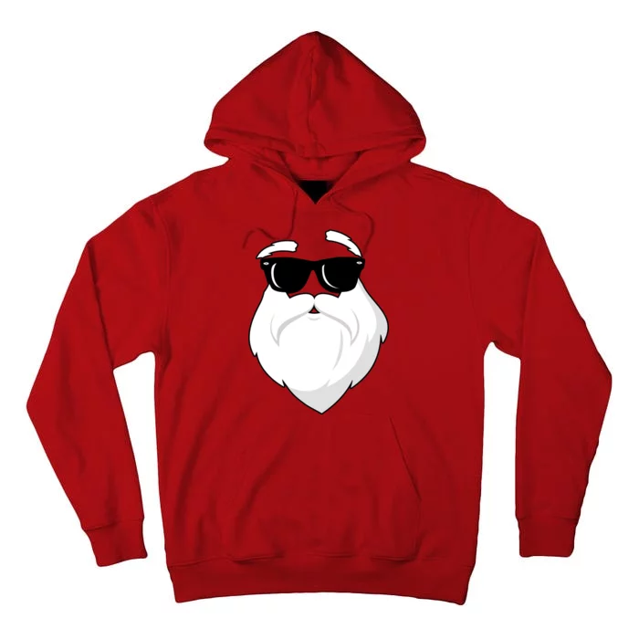 Cool Santa Face Tall Hoodie