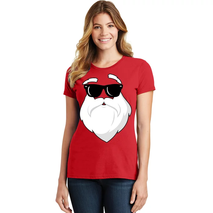 Cool Santa Face Women's T-Shirt