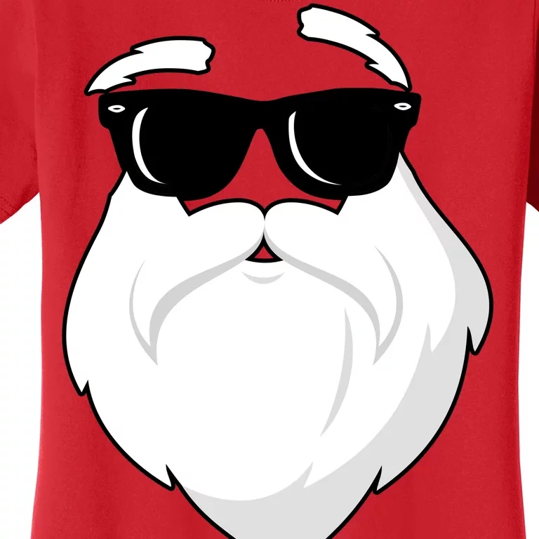 Cool Santa Face Women's T-Shirt