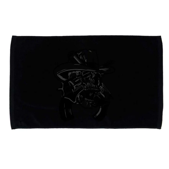 Cool Skull Guns Crossbones Microfiber Hand Towel