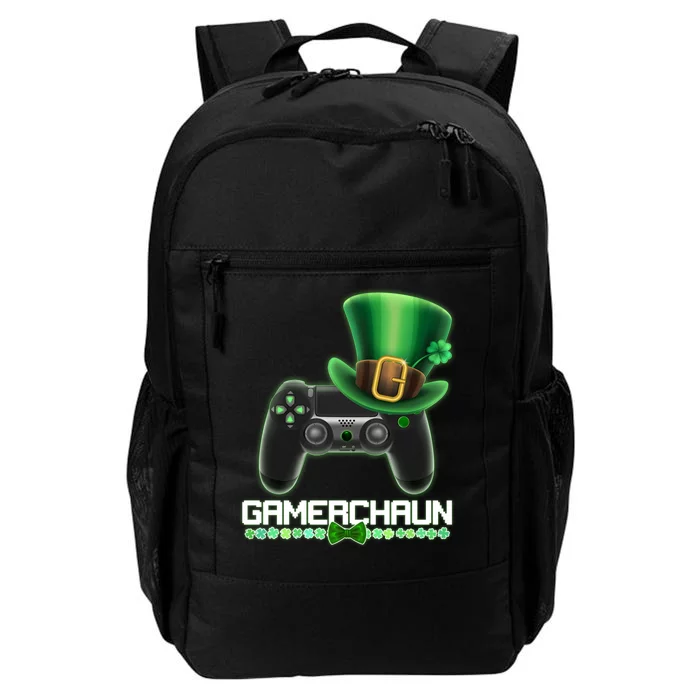 Cool St Patrick's Day Gamerchaun Game Controller Leprechaun Daily Commute Backpack