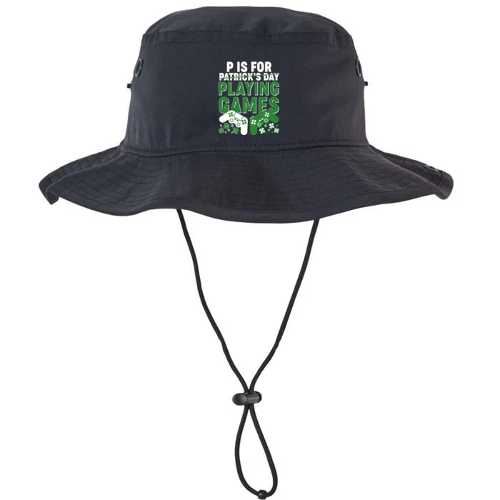 Cool St Patrick's Day P Is For Playing Games Legacy Cool Fit Booney Bucket Hat