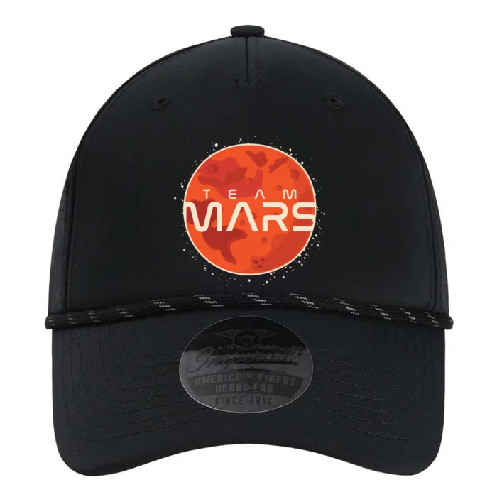 Cool Team Mars Planet Space Logo Performance The Dyno Cap