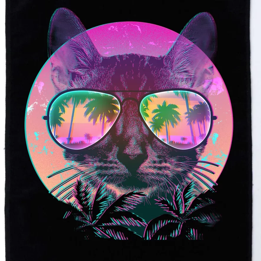 Cool Tropical Shade Cat Platinum Collection Golf Towel