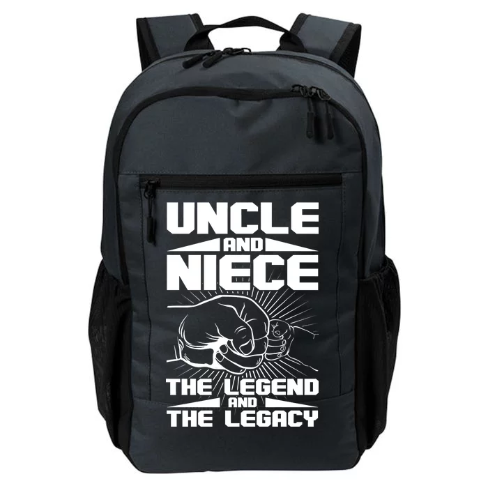 Cool Uncle And Niece The Legend And The Legacy Daily Commute Backpack