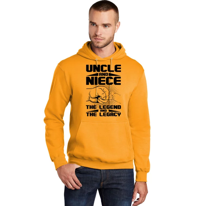 Cool Uncle And Niece The Legend And The Legacy Hoodie