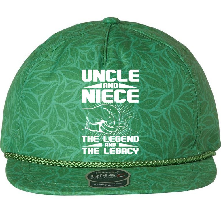 Cool Uncle And Niece The Legend And The Legacy Aloha Rope Hat
