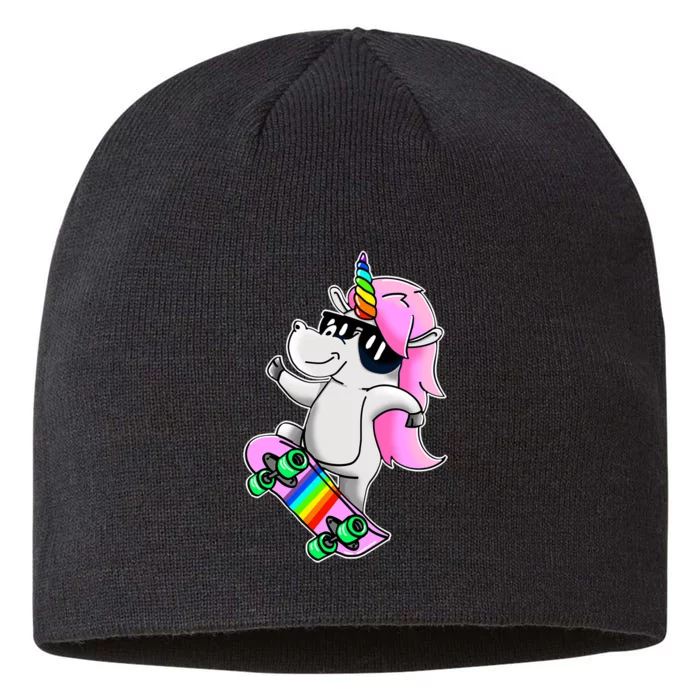 Cool Unicorn Skating 8 1/2in Sustainable Knit Beanie