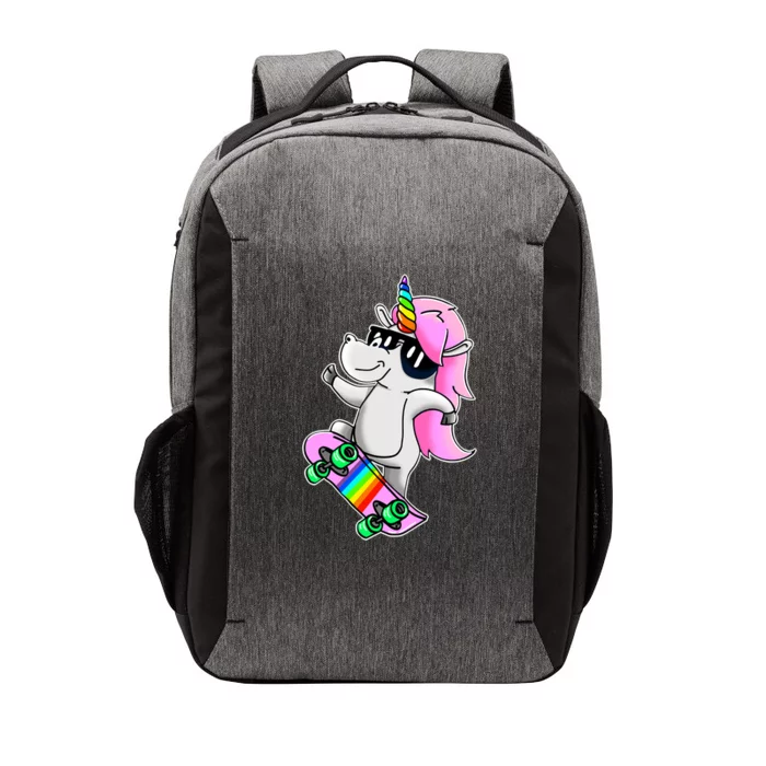 Cool Unicorn Skating Vector Backpack