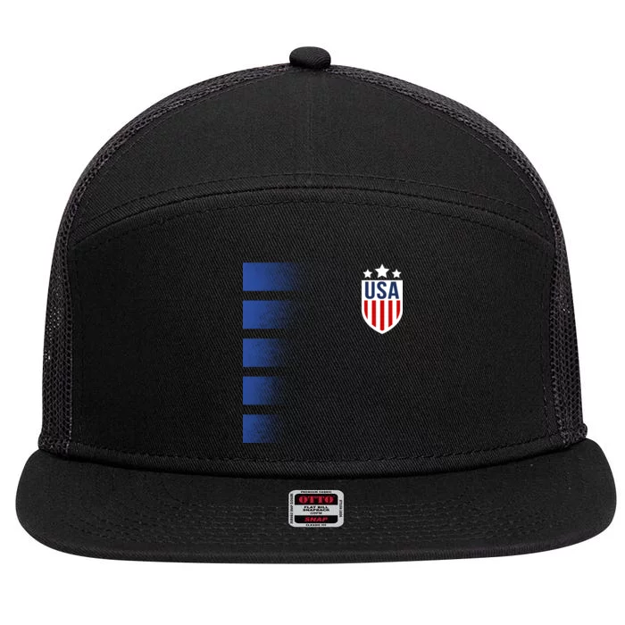 Cool USA Soccer 7 Panel Mesh Trucker Snapback Hat