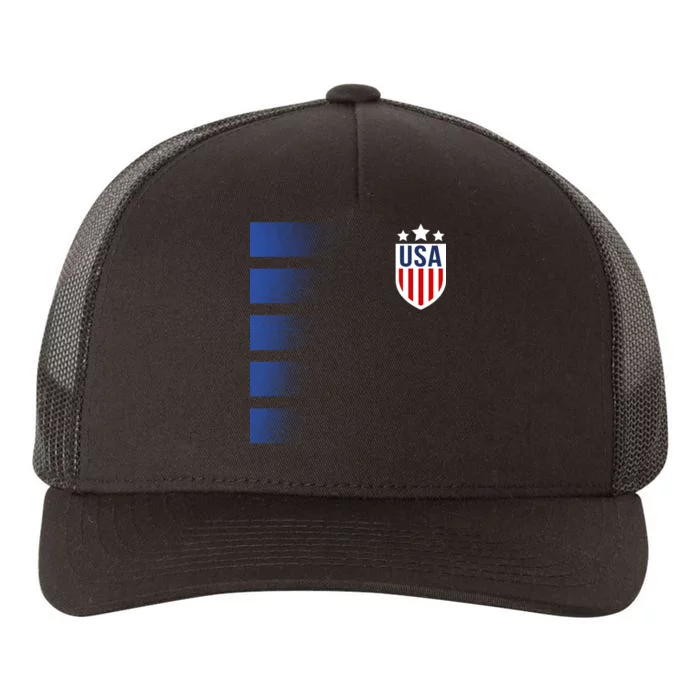 Cool USA Soccer Yupoong Adult 5-Panel Trucker Hat