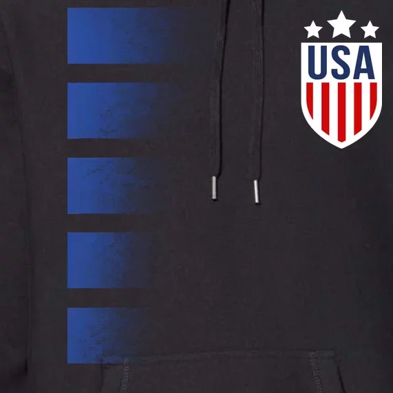 Cool USA Soccer Premium Hoodie