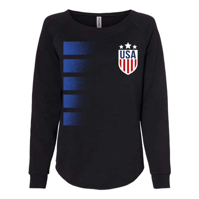 Cool USA Soccer Womens California Wash Sweatshirt