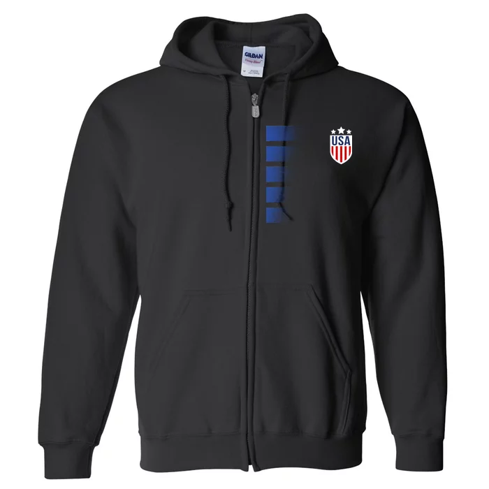 Cool USA Soccer Full Zip Hoodie