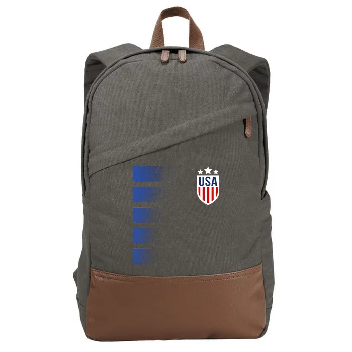 Cool USA Soccer Cotton Canvas Backpack