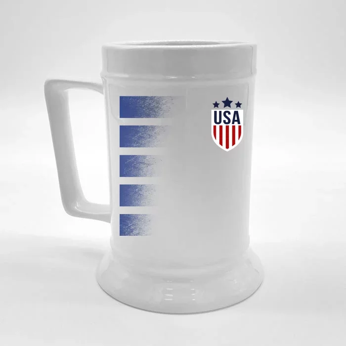 Cool USA Soccer Front & Back Beer Stein