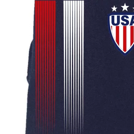 Cool USA Soccer Jersey Stripes Doggie 3-End Fleece Hoodie