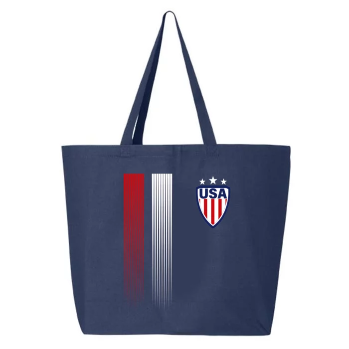 Cool USA Soccer Jersey Stripes 25L Jumbo Tote