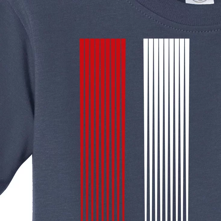 Cool USA Soccer Jersey Stripes Toddler T-Shirt