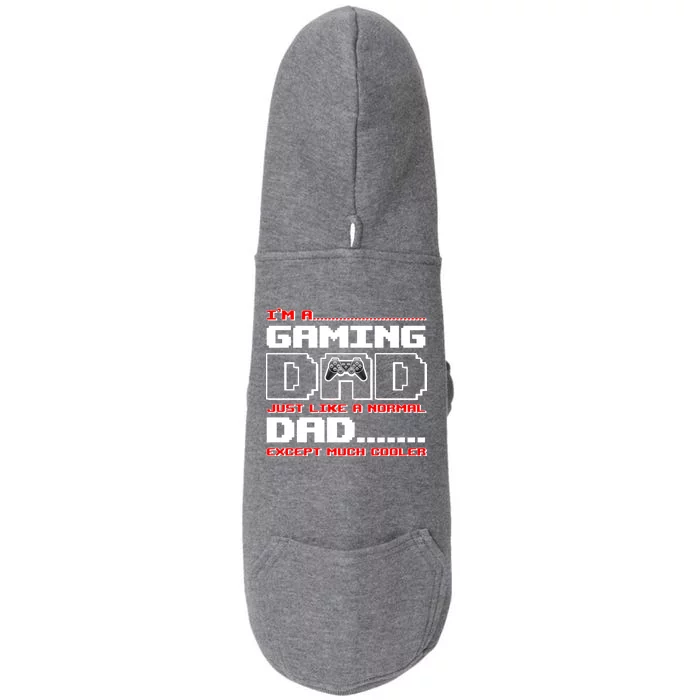 Cooler Gaming Dad Doggie 3-End Fleece Hoodie