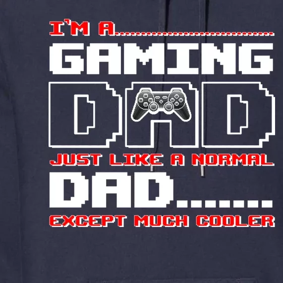 Cooler Gaming Dad Premium Hoodie