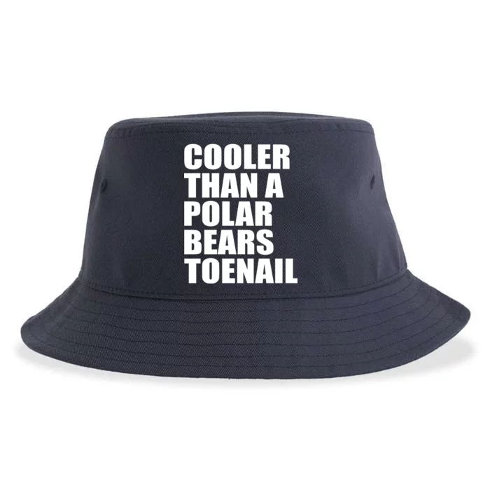 Cooler Than a Polar Bears Toenail Sustainable Bucket Hat