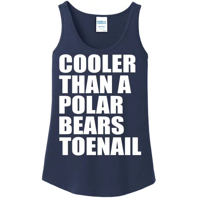 Cooler Than a Polar Bears Toenail Ladies Essential Tank